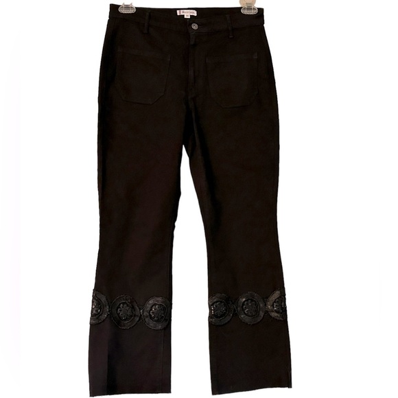 Women’s Morrison Black‎ Ankle Cropped Jeans NWOT - Picture 1 of 8